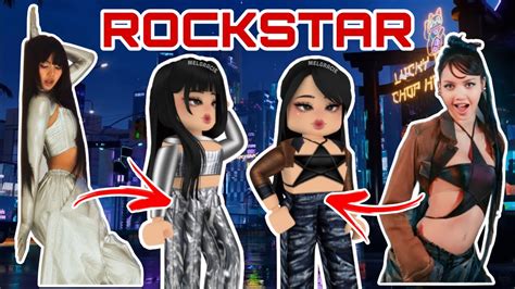 🎸lisa Rockstar Outfit Id Codes And Links In Roblox Ll Mel Gracie Youtube