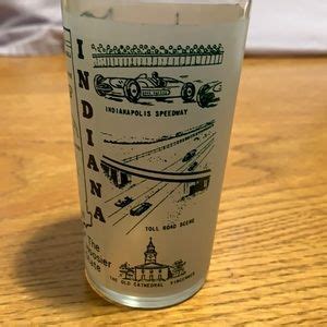 Dining Vintage 195s Souvenir Indiana Glass Poshmark