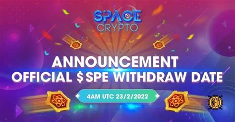 Space Crypto Anuncia Data Do Saque Para Os Jogadores NFT Gamecoin