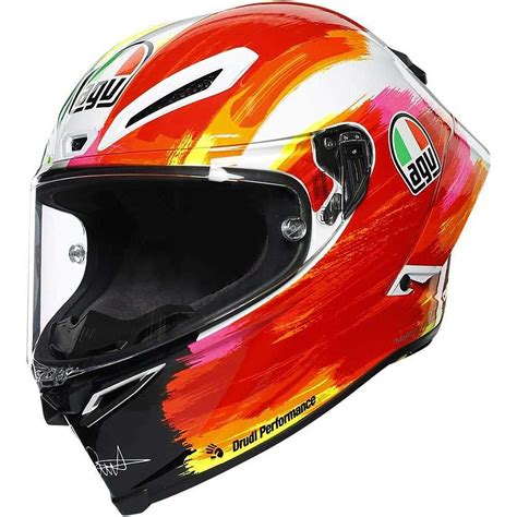 Casque de moto tout carbone AGV PISTA GP RR MUGELLO 2019 édition