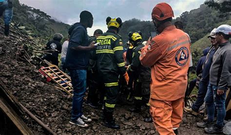 Van 27 Muertos Por Alud De Tierra En Colombia