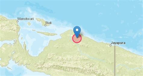 Gempa Terkini Magnitudo 6 Guncang Papua