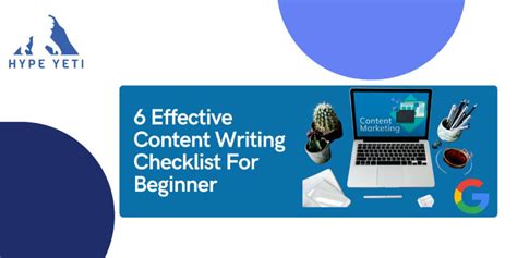 6 Effective Content Writing Tips For Beginners