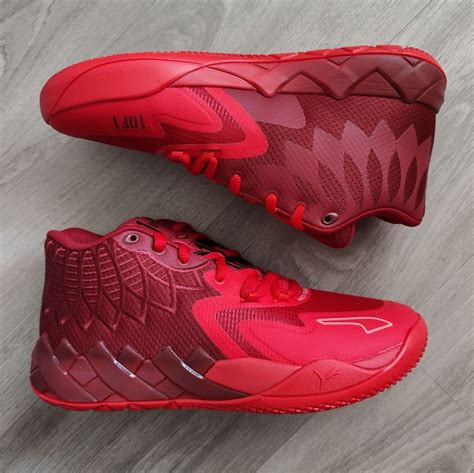 Puma LaMelo Ball MB.2 "Intense Red" | Nike shoes for boys, Nike fashion ...