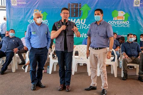 Comunica O Obras Do Tchau Poeira Iniciam Em Rolim De Moura