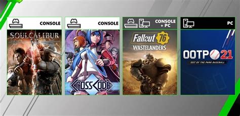 Xbox Game Pass 4 Nouveaux Titres Rejoignent Loffre De Microsoft Dont Soulcalibur Vi Gamelove