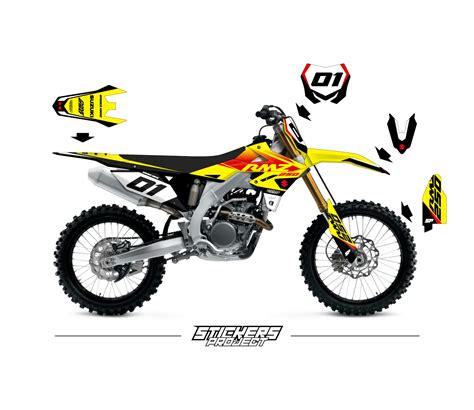 Kit déco RMZ 250 Stickers Project https stickersproject wp