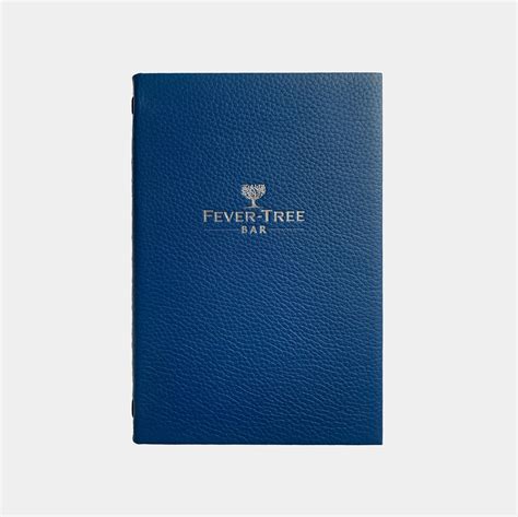 A Leather Menu Cover