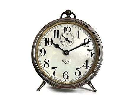 This Antique Big Ben Wind Up Alarm Clock By Westclox Has Classic Style