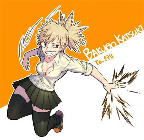 Katsuki Bakugou Genderbend Boku No Hero Academia Genderbend