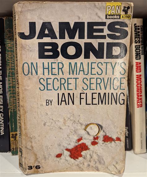 On Her Majestys Secret Service By Ian Fleming Retromash