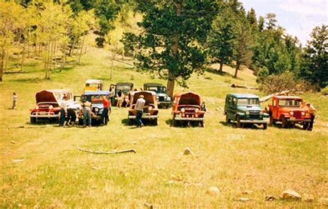 Vintage Willys Jeep Photos From 1959 Hunting Trip