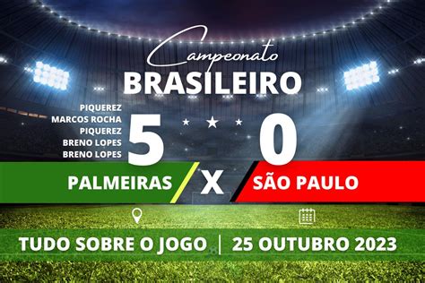 Palmeiras 5 x 0 São Paulo