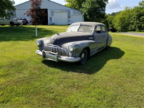 1946 Buick Roadmaster Sedan Grey RWD Manual Classic Buick Roadmaster