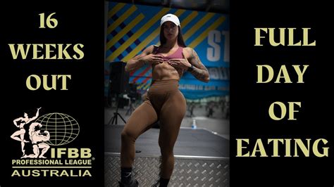 IFBB Bikini Prep 16 Weeks Out YouTube