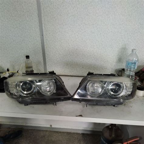 Bmw E Lci Facelift Headlamp Complete Set Left Side No Have Cover