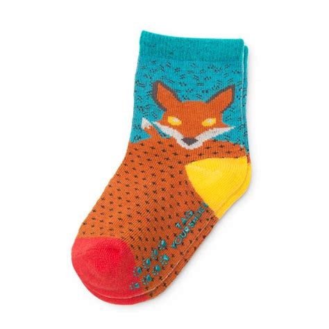 Cute Fox Childrens Socks Wholesale Kaite Socks