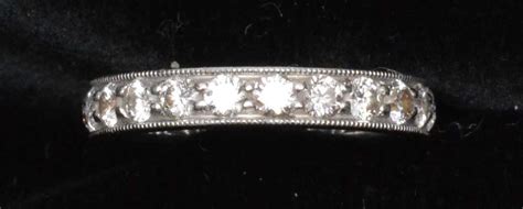 Lot 145 - Tiffany diamond eternity ring