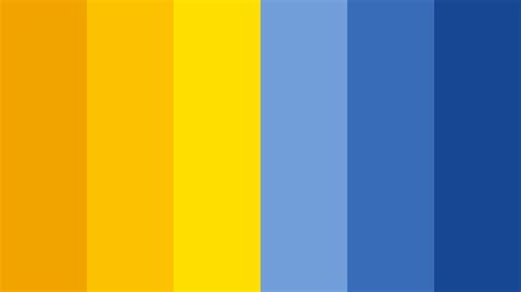 Color Scheme Color Palette Yellow Blue Color Schemes Blue Colour