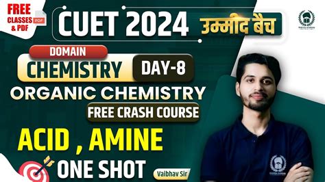 Acid Amine One Shot Organic Chemistry Free Crash Course Day Cuet