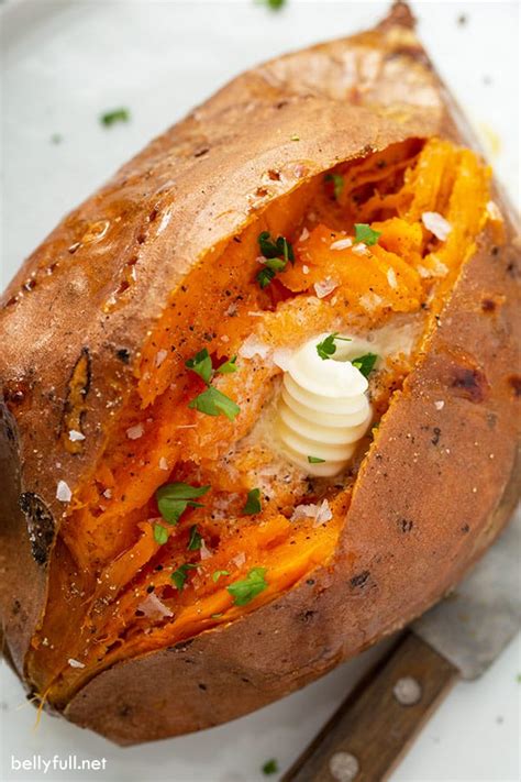 Perfectly Baked Sweet Potato How To Bake Sweet Potatoes