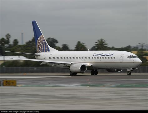 N Boeing Continental Airlines Brad Kostelny Jetphotos