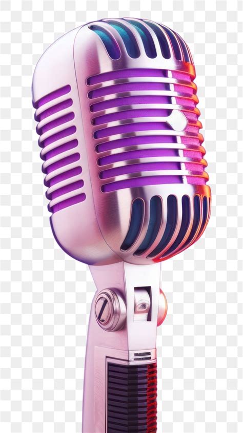 Png Microphone Purple Pink Performance Premium Png Rawpixel