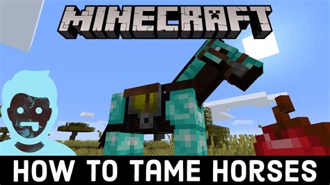 How To Tame Horses In Minecraft Youtube