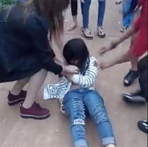 Bullies Kick Punch And Strip Teenager Naked As Classmates Laugh And Film Horrific Ordeal The