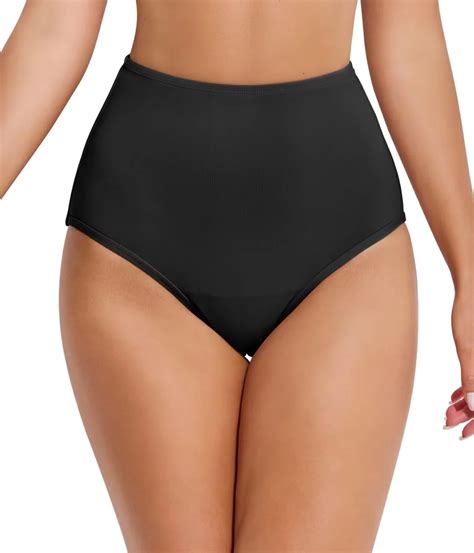 Beautikini Period Swimwear Menstrual Leakproof Bikini Bottom High