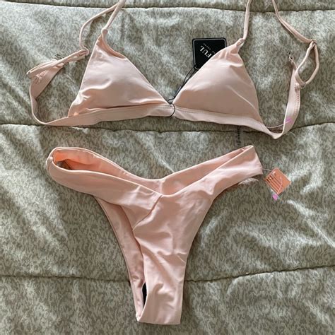 Zaful Swim Nwt Zaful Nude Bikini Poshmark