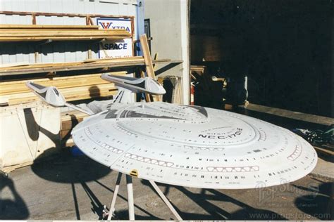 Extensive Reference Photographs Of Original Enterprise E Model