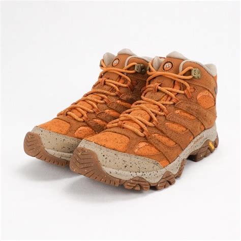 博客來 Merrell Moab 3 Smooth Mid Gore Tex ML036379 男 越野鞋 登山 防水 橘