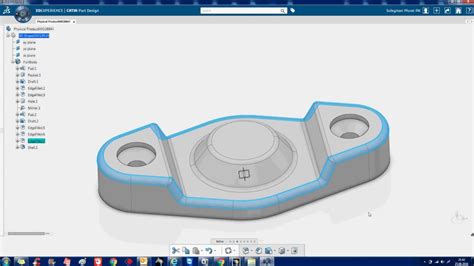 3dexperience Catia V6 Part Design Youtube