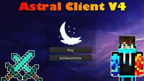 ASTRAL CLIENT V4 MCPE TEXTURE PACK REVIEW YouTube