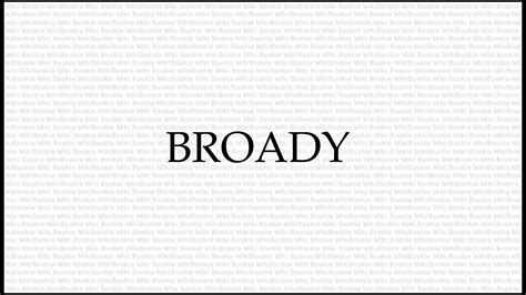 BROADY Meaning The Secret Language Of Rogues YouTube