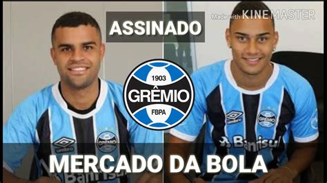 ASSINADO GRÊMIO ANUNCIA CONTRATAÇÃO DE ALISSON E THONNY ANDERSON AMBOS