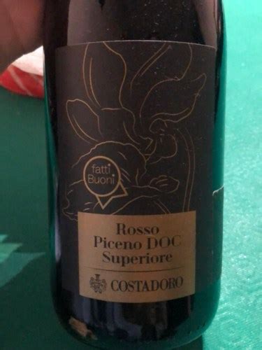 Costadoro Fatti Buoni Rosso Piceno Superiore Vivino US