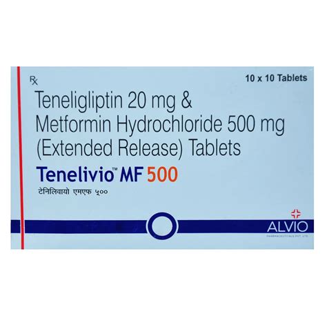 Tenelivio Mf 500 Tablet Jeevandip