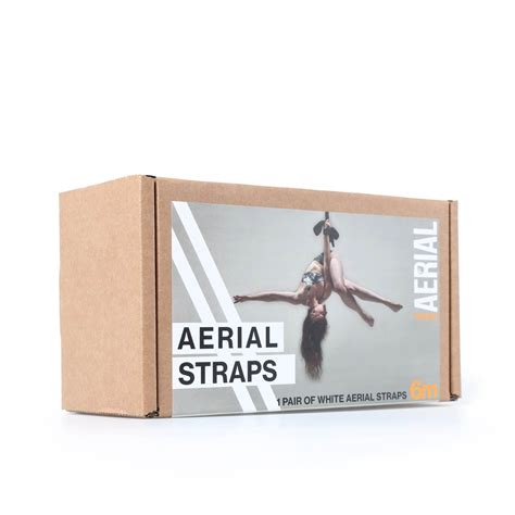 Aerial Straps Pair White Poleware Ch