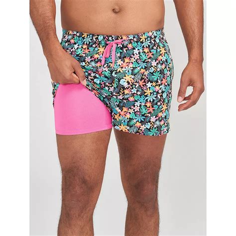 Chubbies Mens Bloomerangs Lined Stretch Swim Trunks 4 In Academy