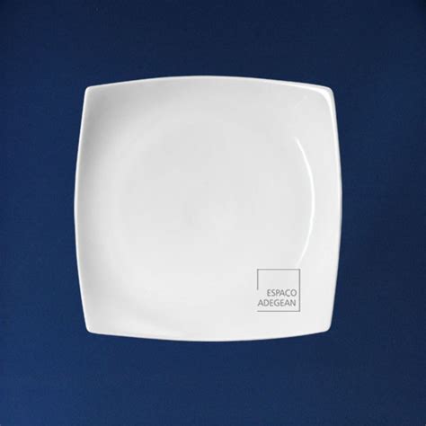 Prato De Sobremesa Oriental Espa O Adegean Porcelanas Brancas