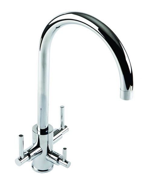 Curvato Tri Lever Drinking Water Filter Tap Cur 01 Ch Trio