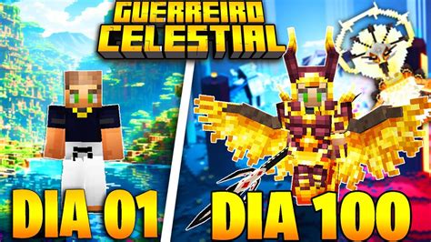 Sobrevivi Dias Como Guerreiro Celestial No Minecraft O Filme Youtube