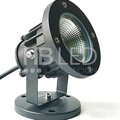 Foco LED Estaca Jardín 5W 3000K Pequeño SKU 36142 Iluminación LED