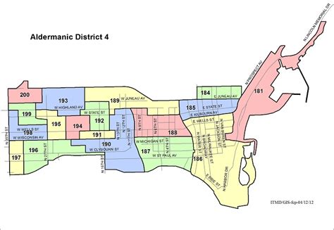 Milwaukee Alderman District Map