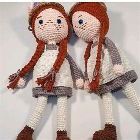 Receita Boneca Anne Amigurumi Elo Produtos Especiais