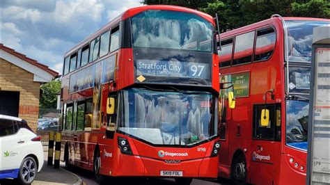 Full Route Visual Route 97 Stratford City Chingford Wright