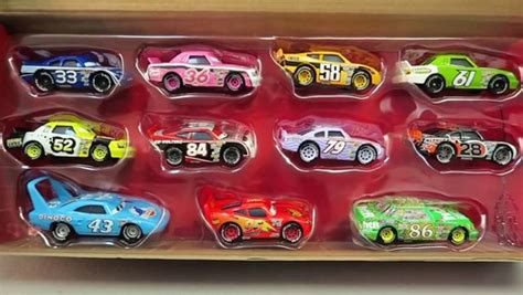 Disney Cars Complete Piston Cup Racers Set Diecast Unboxing Lightning