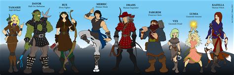 PATHFINDER PARTY by Eggplantm on DeviantArt